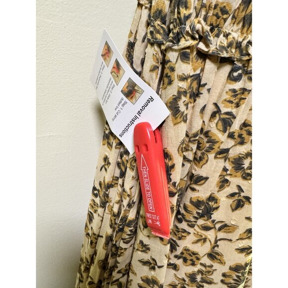 Mac Duggal Womens Floral Ruffled Special Occasion Evening Dress Gown 70114 - Picture 6 of 9